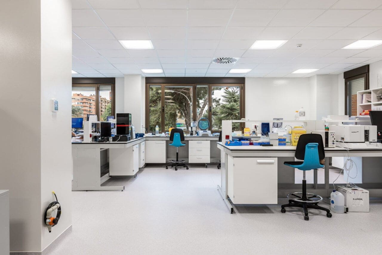 Mesa de laboratorio